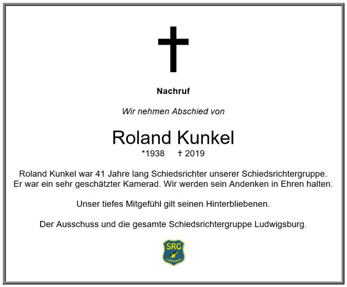 Kunkel nachruf